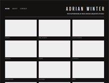 Tablet Screenshot of adrnwntr.com